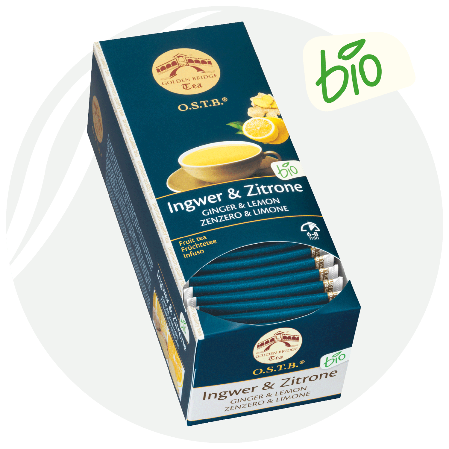 ingwer und zitronen tee