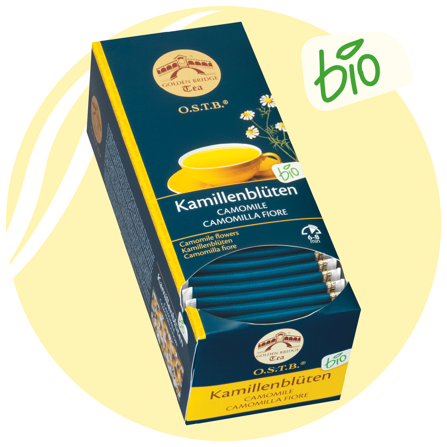 kamillenblüten tee