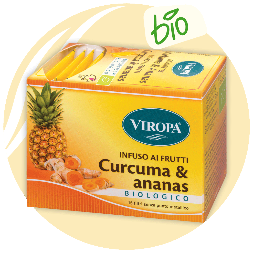 Viropa curcuma e Ananas