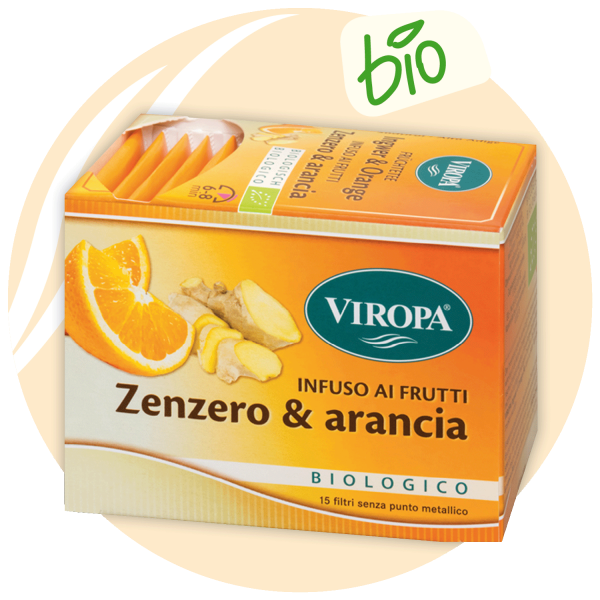 Ingwer und Orangen Früchtetee