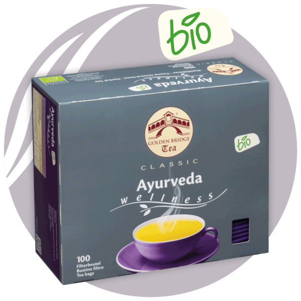 Ayurbeda Tea von Golden Bridge Tea Südtirol