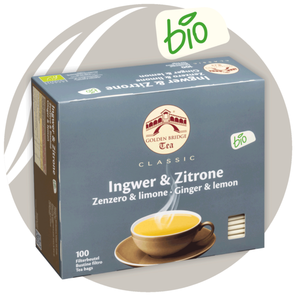 Ingwer und Zitrone Tee
