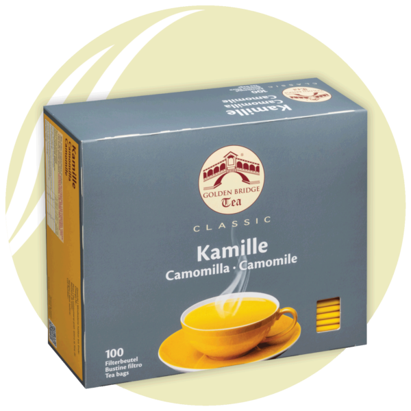 kamille Tee von Golden Bridge Tea Südtirol