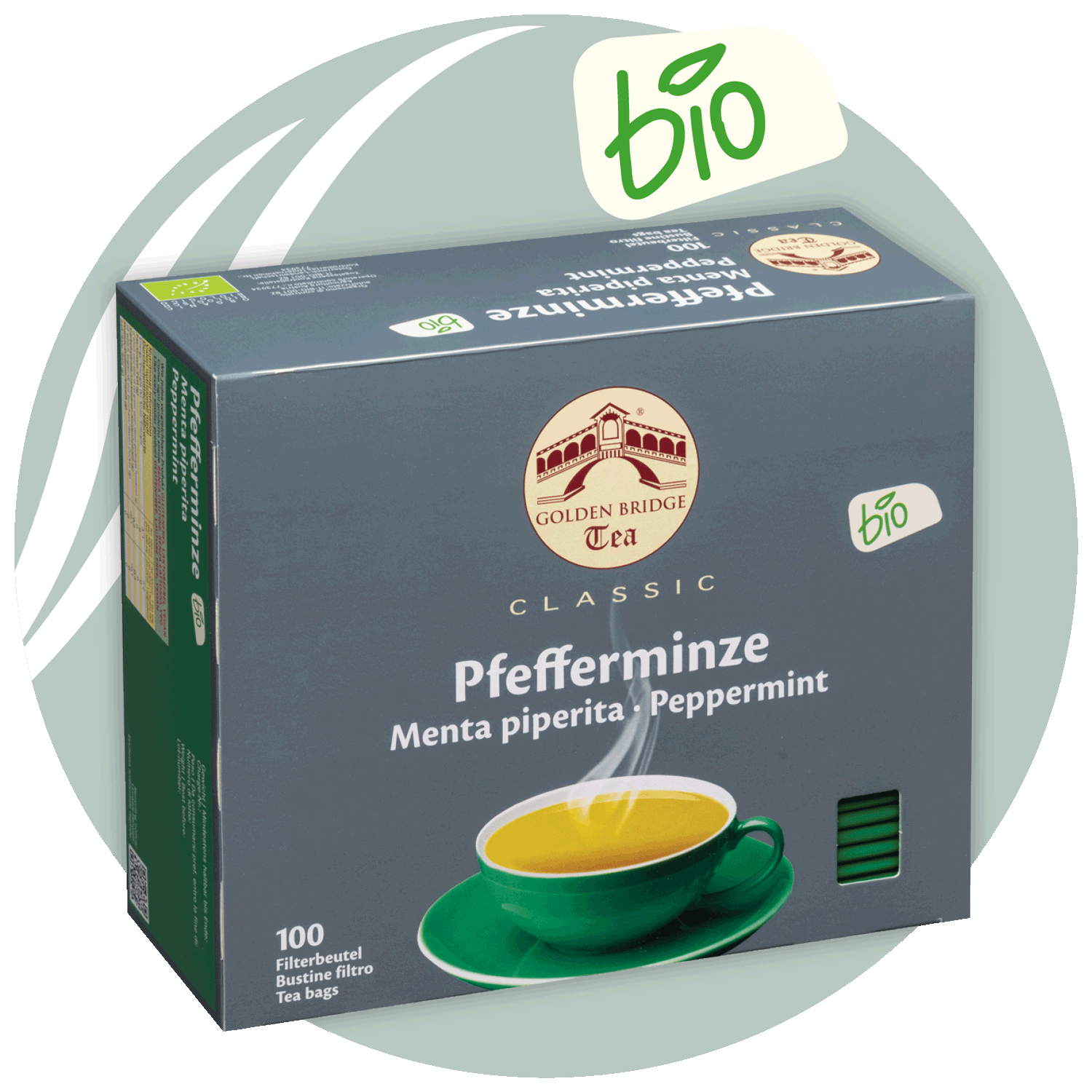 Pfefferminze Tee von Golden Bridge Tea Südtirol