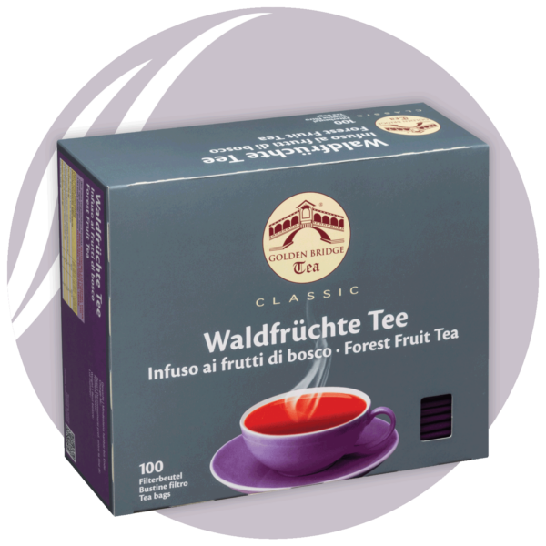 Waldfrüchte Teea von Golden Bridge Tea Südtirol